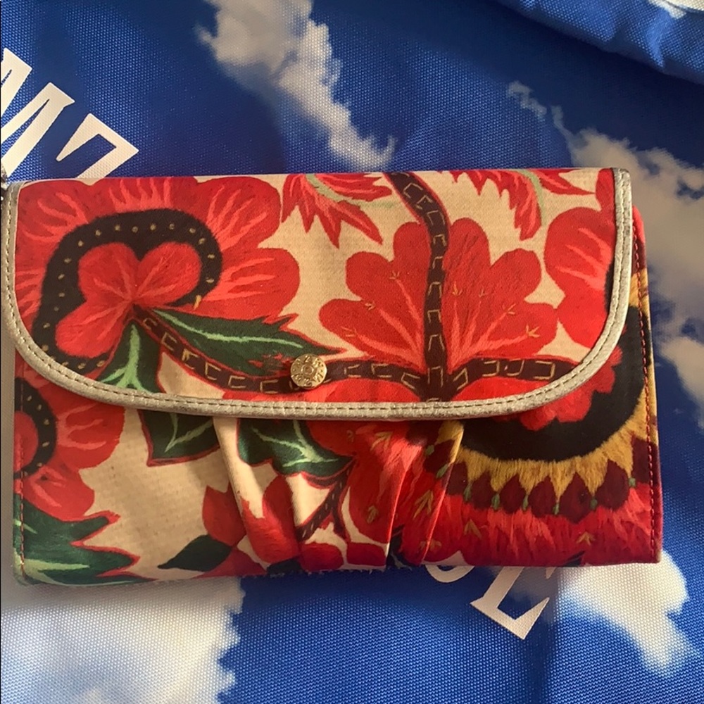 MZ Wallace tulip hope wristlet